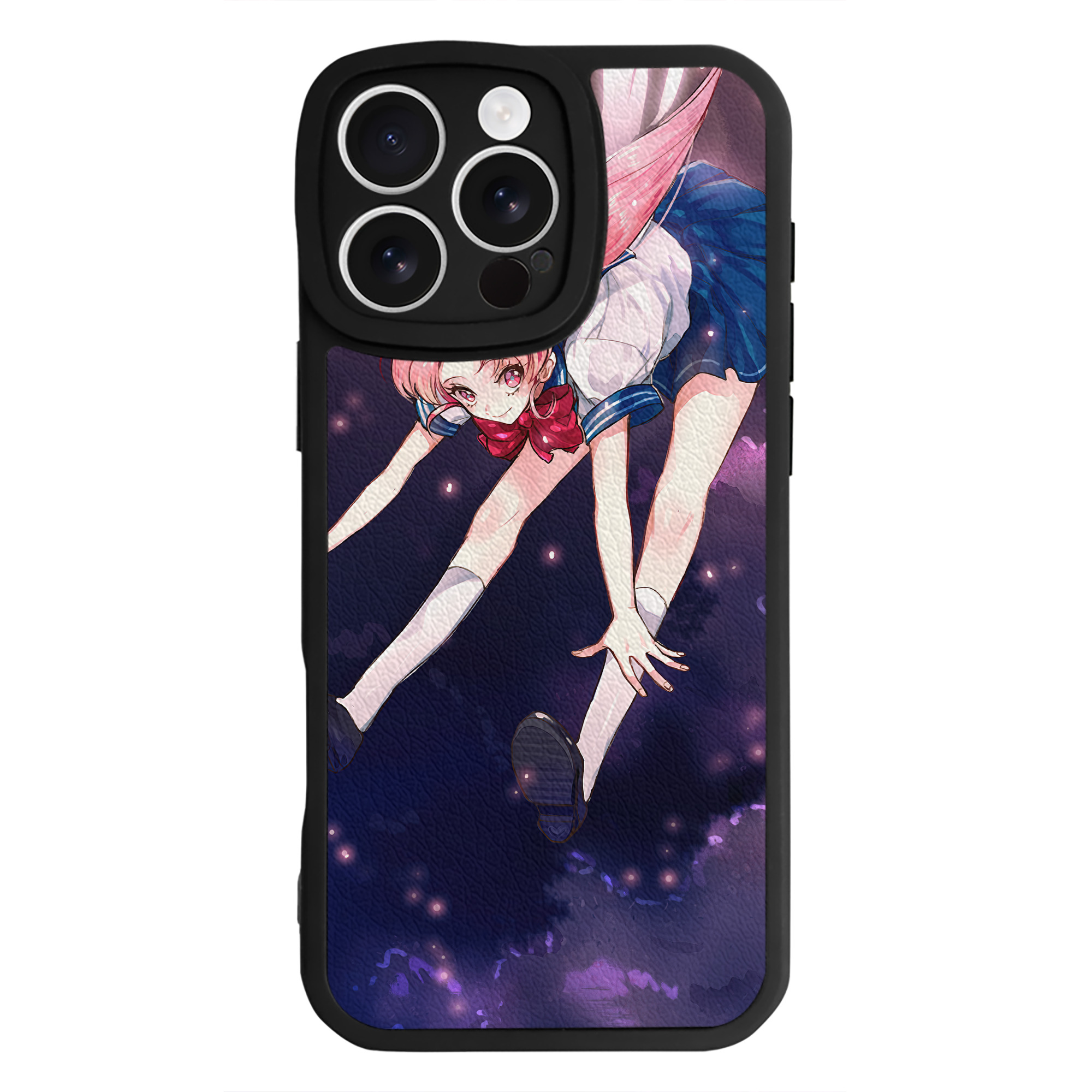 （画像用） 美少女戦士セーラームーン Sailor Moon 【iPhone 16シリーズ対応】シリコンスマホケース（レザー調） 材質：シリコン